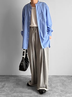 「selle glant（セレグランテ）のアイテム」を使った、つね。さん（メンズ・174cm）の春コーディネート