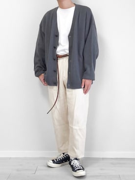 「tac:tac（タクタク）のアイテム」を使った、つね。さん（メンズ・174cm）の夏コーディネート