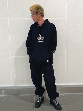「JUNRED（ジュンレッド）のアイテム（レッグウェア）」を使った、ゆーたさん（メンズ・176cm）の秋コーディネート