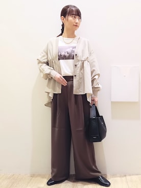 MKさん(レディース・162cm)の秋コーディネート