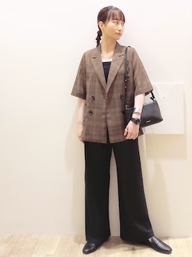 MKさん（レディース・162cm）の秋コーディネート