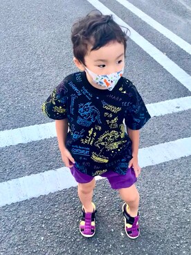 Lionさん(キッズ・90cm)の夏コーディネート