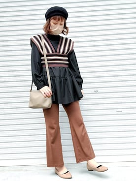 アオさん(レディース・164cm)の春コーディネート