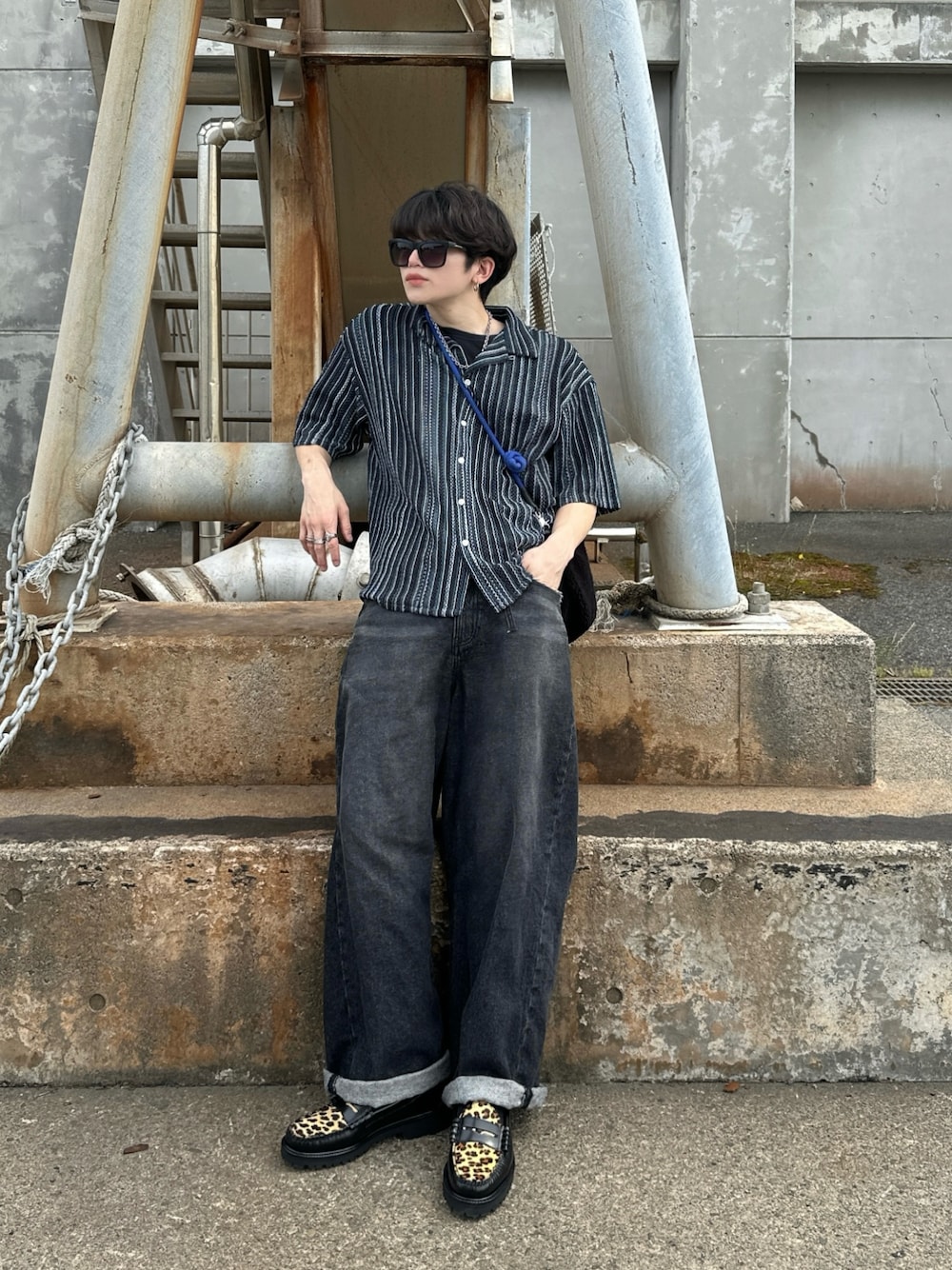 ヨン｜G.H.BASSのローファーを使ったコーディネート - WEAR