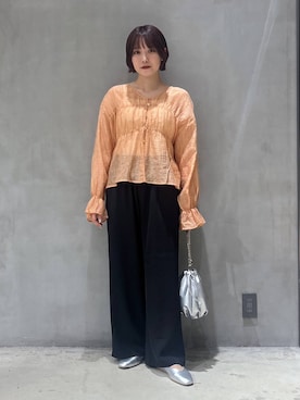 「アイテム（パンプス）」を使った、かのさん（レディース・160cm・20代）の春コーディネート