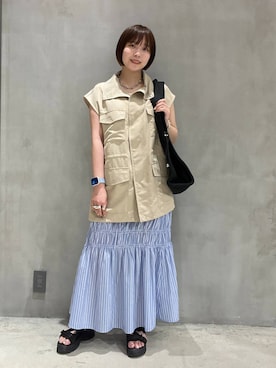 かのさん（レディース・160cm）の夏コーディネート