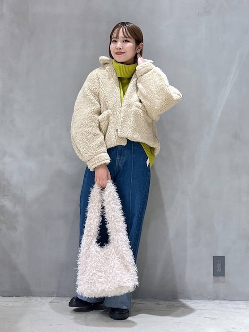 セール】ラメボアエリツキブルゾン / 135672（ブルゾン）｜LAKOLE