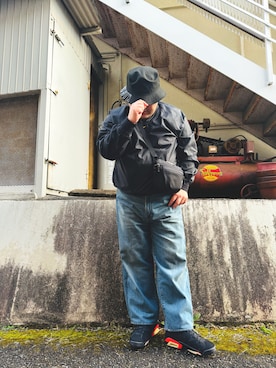 MEKZさん（メンズ・170cm）の冬コーディネート