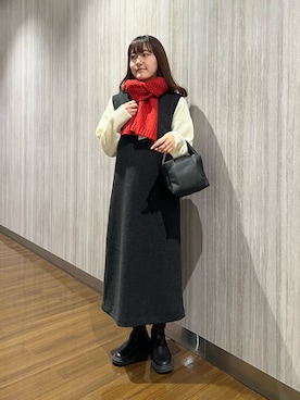 rihokoさん（レディース・159cm）の冬コーディネート