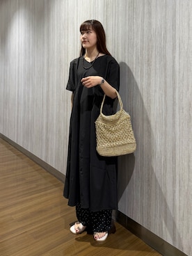 「URBAN RESEARCH DOORS（アーバンリサーチドアーズ）のアイテム（ネックレス）」を使った、rihokoさん（レディース・159cm）の夏コーディネート