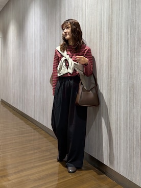 「URBAN RESEARCH DOORS(アーバンリサーチドアーズ)のアイテム(ハンドバッグ)」を使った、rihokoさん(レディース・159cm)の秋コーディネート