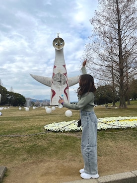 「FREE'S MART（フリーズマート）のアイテム」を使った、nanaさん（レディース・155cm）の春コーディネート