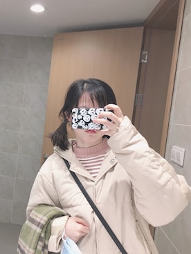 「Omekashi（オメカシ）のアイテム（ジャケット/アウター）」を使った、qiuqiuさん（レディース・167cm）の秋コーディネート