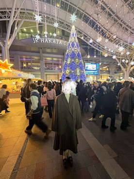 「アイテム（テーラードジャケット）」を使った、しーさん（レディース・154cm）の冬コーディネート