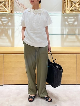 yukariさん（レディース・158cm）の夏コーディネート