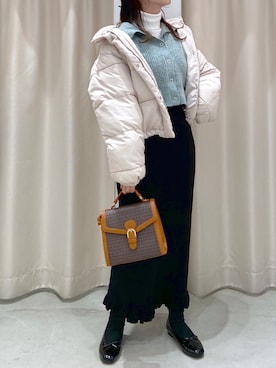 「ニット/セーター」｜okamu🍦骨格ストレートさん（レディース・159cm）の秋コーディネート