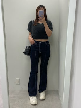 okamu🍦骨格ストレートさん（レディース・160cm）の夏コーディネート