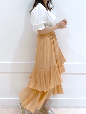okamu🍦骨格ストレートさん(レディース・159cm)の夏コーディネート