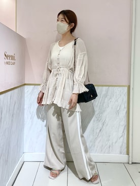 okamu🍦骨格ストレートさん(レディース・159cm)の夏コーディネート