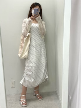 okamu🍦骨格ストレートさん(レディース・160cm)の夏コーディネート