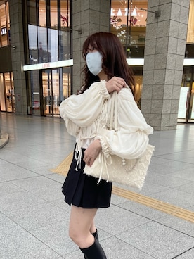 「ほめられ本命コーデ」｜okamu🍦骨格ストレートさん（レディース・159cm）の冬コーディネート
