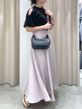 okamu🍦骨格ストレートさん（レディース・159cm）の春コーディネート