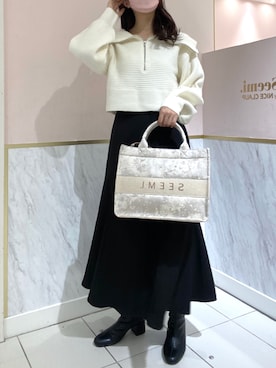 okamu🍦骨格ストレートさん(レディース・159cm)の秋コーディネート