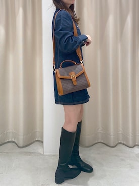 okamu🍦骨格ストレートさん（レディース・159cm）の秋コーディネート