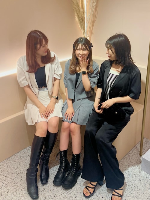 okamu🍦骨格ストレートさんのコーディネート