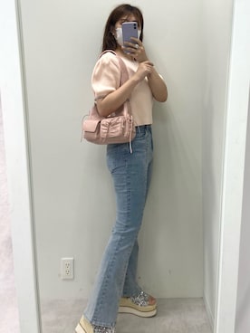 okamu🍦骨格ストレートさん(レディース・160cm)の夏コーディネート