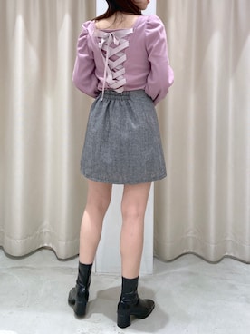 okamu🍦骨格ストレートさん（レディース・159cm）の秋コーディネート