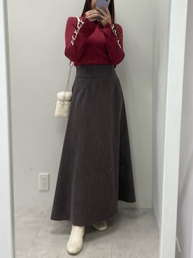 okamu🍦骨格ストレートさん(レディース・160cm)の秋コーディネート