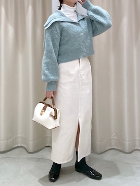 okamu🍦骨格ストレートさん(レディース・159cm)の秋コーディネート