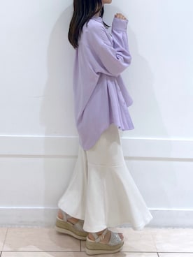 okamu🍦骨格ストレートさん(レディース・159cm)の夏コーディネート