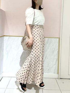 okamu🍦骨格ストレートさん（レディース・159cm）の夏コーディネート