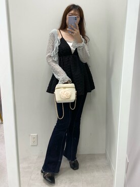 okamu🍦骨格ストレートさん（レディース・160cm）の夏コーディネート