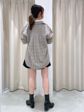 okamu🍦骨格ストレートさん(レディース・159cm)の秋コーディネート