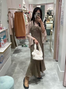 okamu🍦骨格ストレートさん(レディース・159cm)の夏コーディネート
