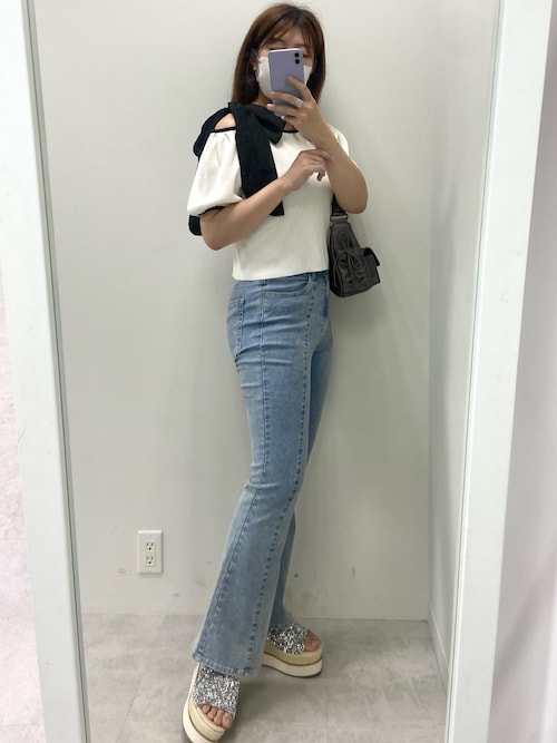 フロントリボンsweimwear ワンアフターアナザーナイスクラップ one after another NICE CLAUP（ワンアフターアナザーナイ