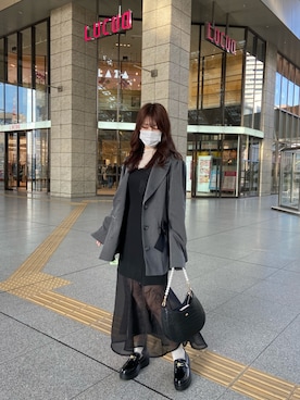 「ほめられ本命コーデ」｜okamu🍦骨格ストレートさん（レディース・159cm）の冬コーディネート