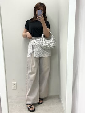 okamu🍦骨格ストレートさん(レディース・160cm)の夏コーディネート