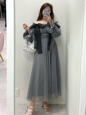 okamu🍦骨格ストレートさん(レディース・160cm)の夏コーディネート