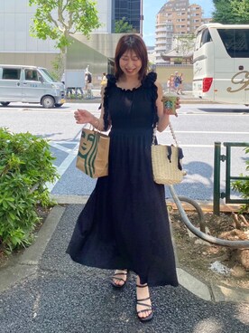 okamu🍦骨格ストレートさん(レディース・160cm)の夏コーディネート