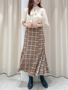 okamu🍦骨格ストレートさん(レディース・159cm)の夏コーディネート