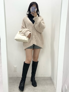 okamu🍦骨格ストレートさん（レディース・160cm）の秋コーディネート