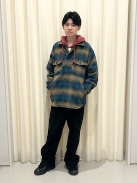 府川広登さん（メンズ・172cm）の秋コーディネート