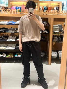 「DOLCE&GABBANA（ドルチェアンドガッバーナ）のアイテム」を使った、府川広登さん（メンズ・172cm）の夏コーディネート