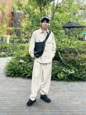 府川広登さん（メンズ・172cm）の秋コーディネート