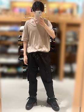 「DOLCE&GABBANA（ドルチェアンドガッバーナ）のアイテム」を使った、府川広登さん（メンズ・172cm）の夏コーディネート