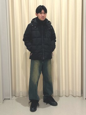 「DOLCE&GABBANA（ドルチェアンドガッバーナ）のアイテム」を使った、府川広登さん（メンズ・172cm）の秋コーディネート